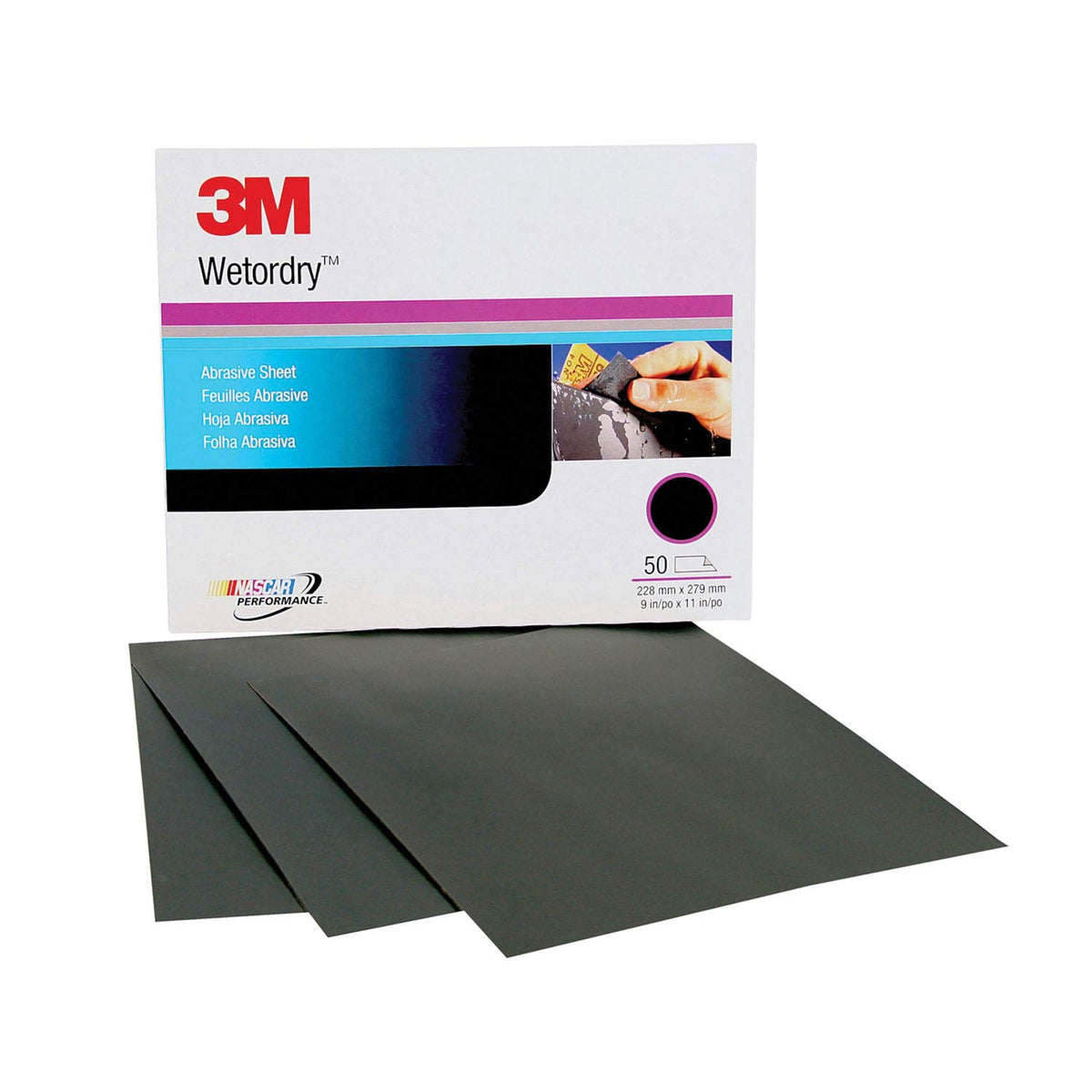 5 Sheets -Grit 1200 Waterproof Paper 9x11 Wet/Dry Silicon Carbide
