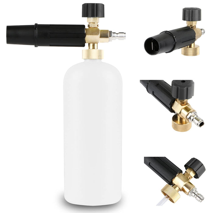 Foam Cannon with 1/4” Quick Connector for Pressure Washer Gun and Wand —  The Paint Boss