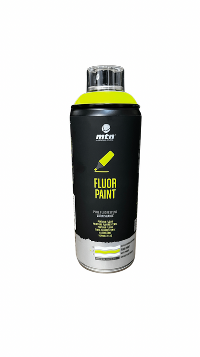 MTN PRO Fluor Spray Paint - Fluorescent Yellow - sprayplanet